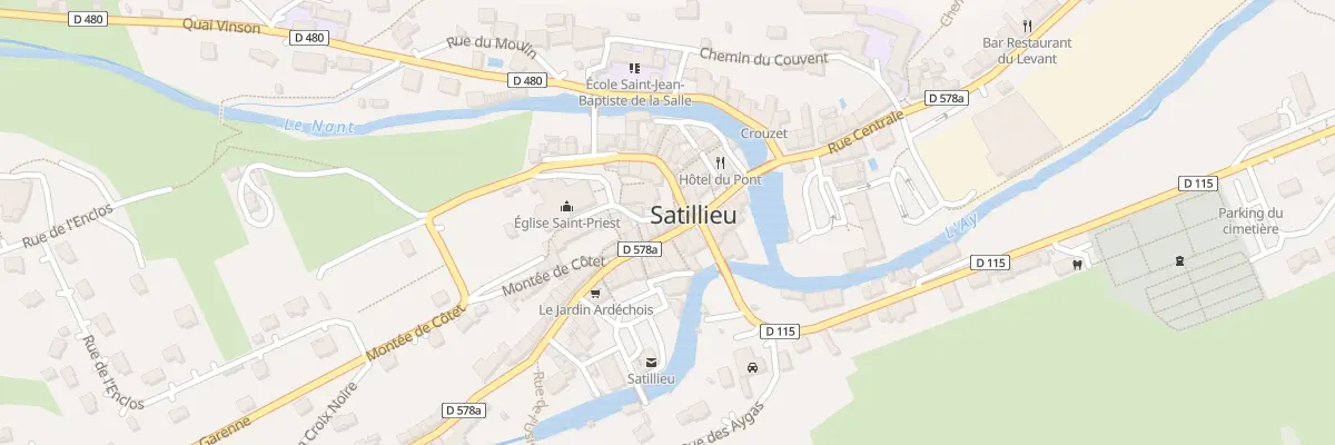 Plan du 48 Rue de la Tour à Satillieu
