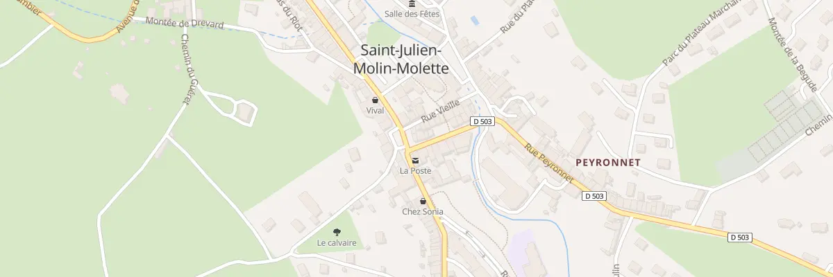 Plan du 3 Pl de l’Ancienne Bascule à Saint-Julien-Molin-Molette