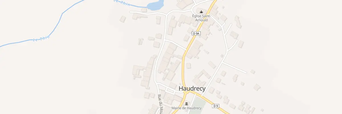Plan du 10 Rue du Moulin à Haudrecy