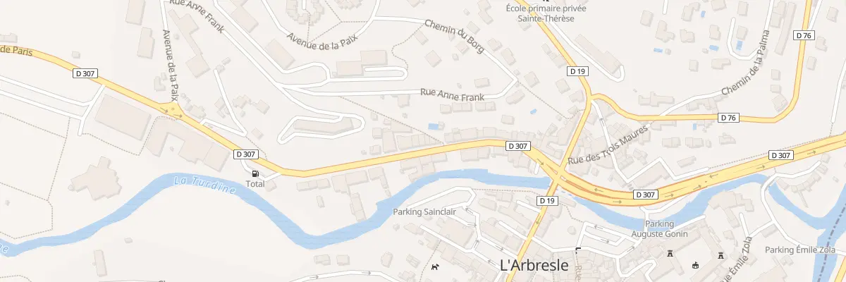 Plan du 34 Rue de Paris à L’Arbresle