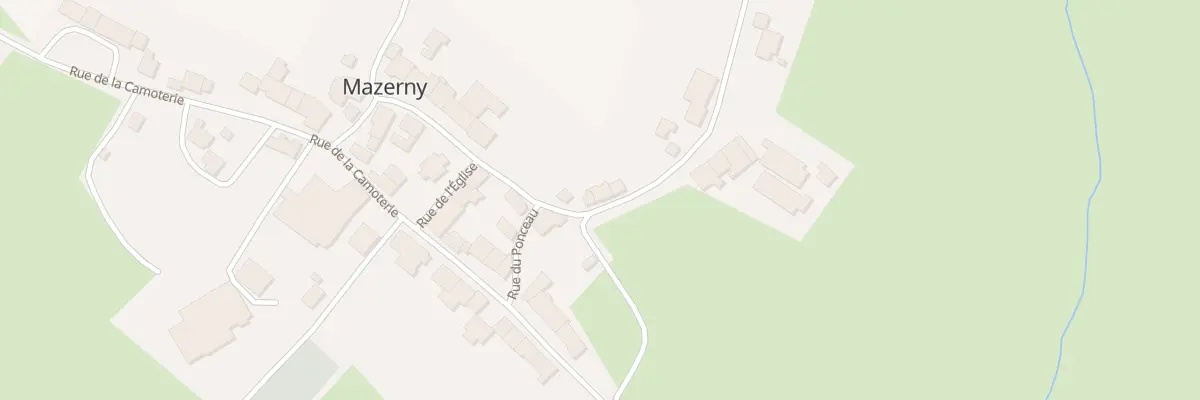 Plan du 1 Rue du Chateau à Mazerny