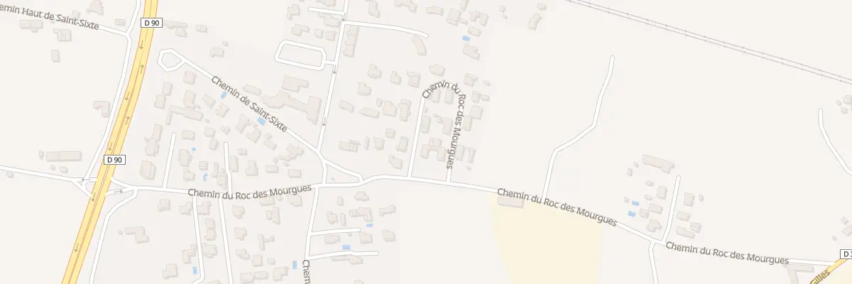 Plan du 484I Che Roc des Mourgues à Beaucaire