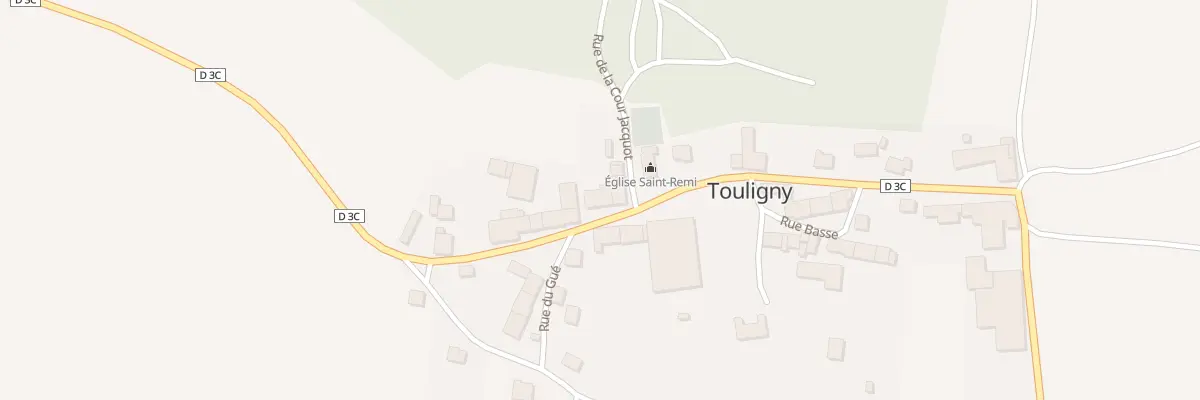 Plan du 26 Rue Haute à Touligny