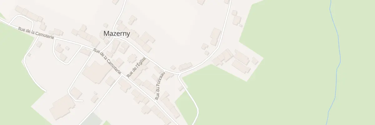 Plan du 3 Rue du Chateau à Mazerny
