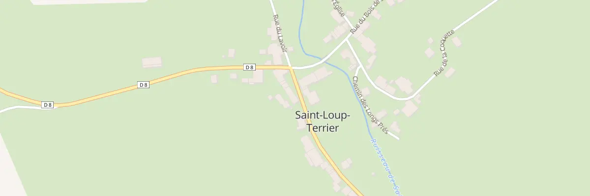 Plan du 6 Grande Rue à Saint-Loup-Terrier