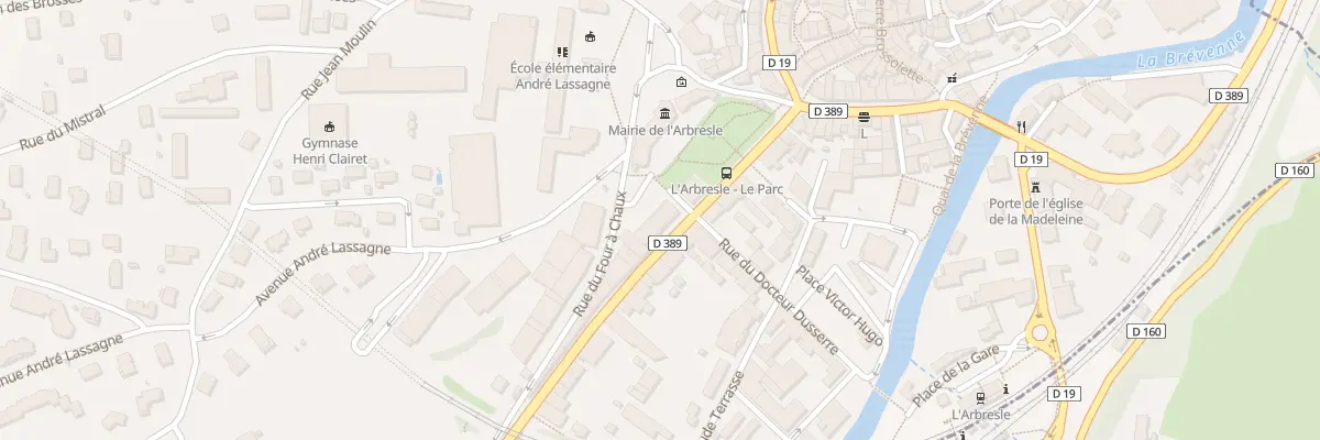 Plan du 18 Rue Gabriel Péri à L’Arbresle
