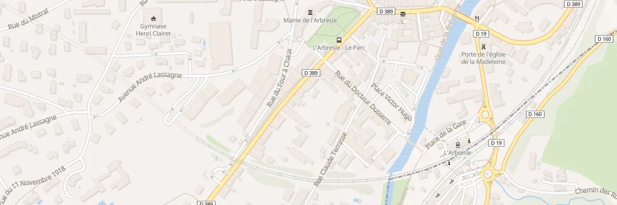 Plan du 21T Rue Gabriel Péri à L’Arbresle