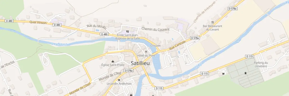 Plan du 35 Rue du Garde à Satillieu