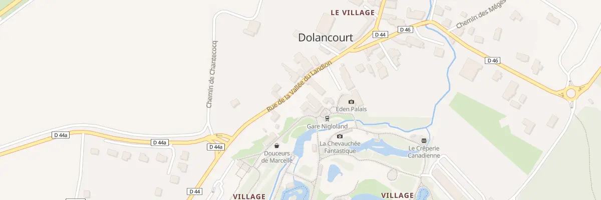 Plan du 31 Rue de la Vallee du Landion à Dolancourt