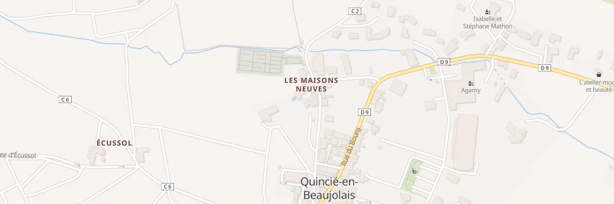 Plan du 197B Rue des Maisons Neuves à Quincié-en-Beaujolais