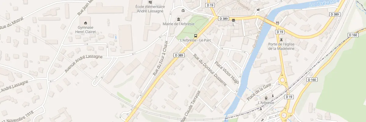 Plan du 19 Rue Gabriel Péri à L’Arbresle