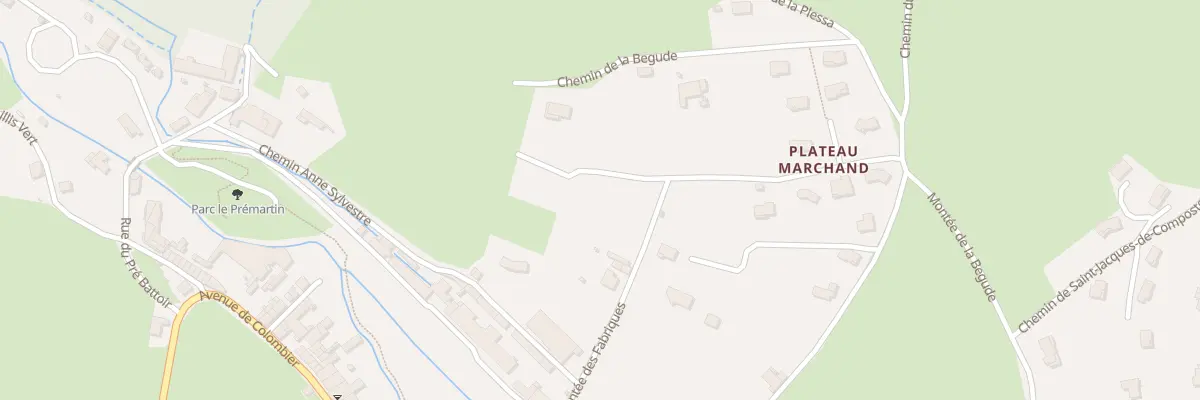 Plan du 249 Pre Battoir à Saint-Julien-Molin-Molette