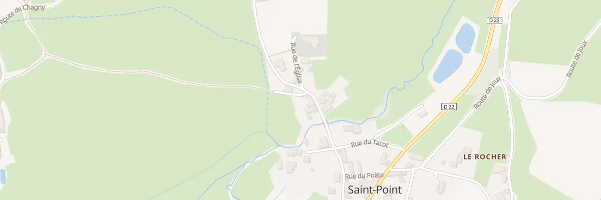 Plan du 5009 A Saint Point à Saint-Point