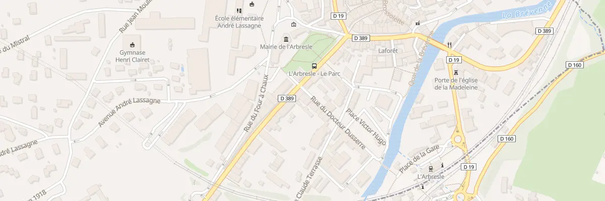 Plan du 2 Rue du Doc Dusserre à L’Arbresle
