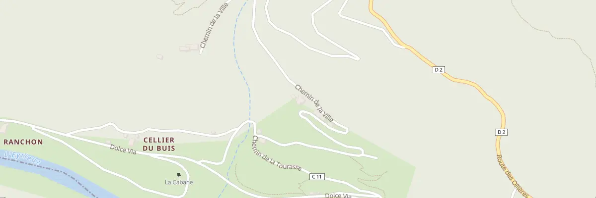 Plan du 5261 La Tourasse à Saint-Michel-de-Chabrillanoux