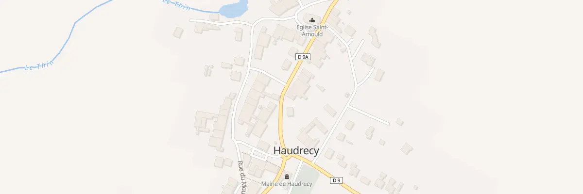 Plan du 2 Rue Grande Rue à Haudrecy