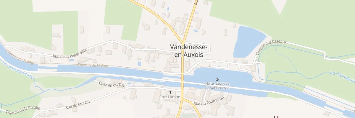 Plan du 6A Pl de la Mairie à Vandenesse-en-Auxois