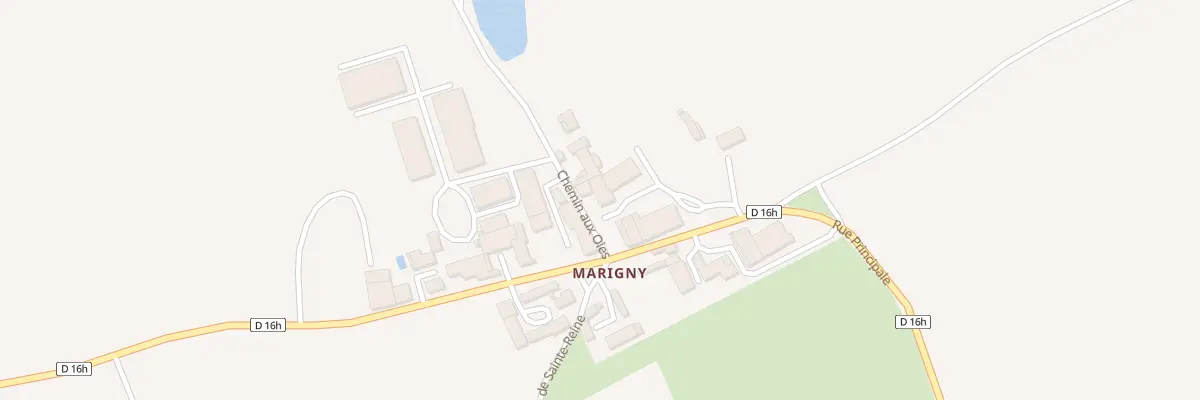 Plan du 9002 Hameau de Marigny à Massingy