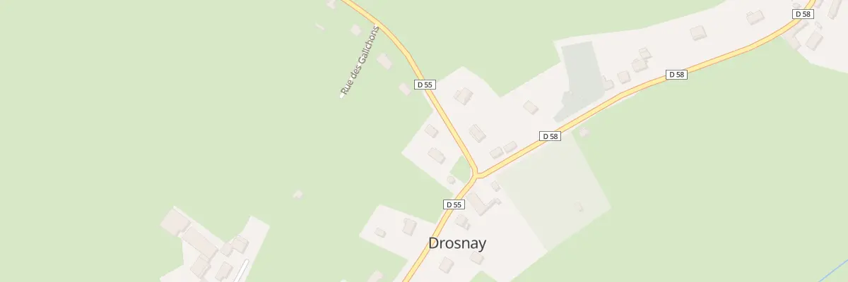 Plan du 3 Rue des Forets à Drosnay