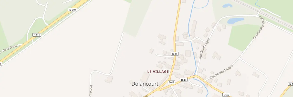 Plan du 18B Rue de la Vallee du Landion à Dolancourt