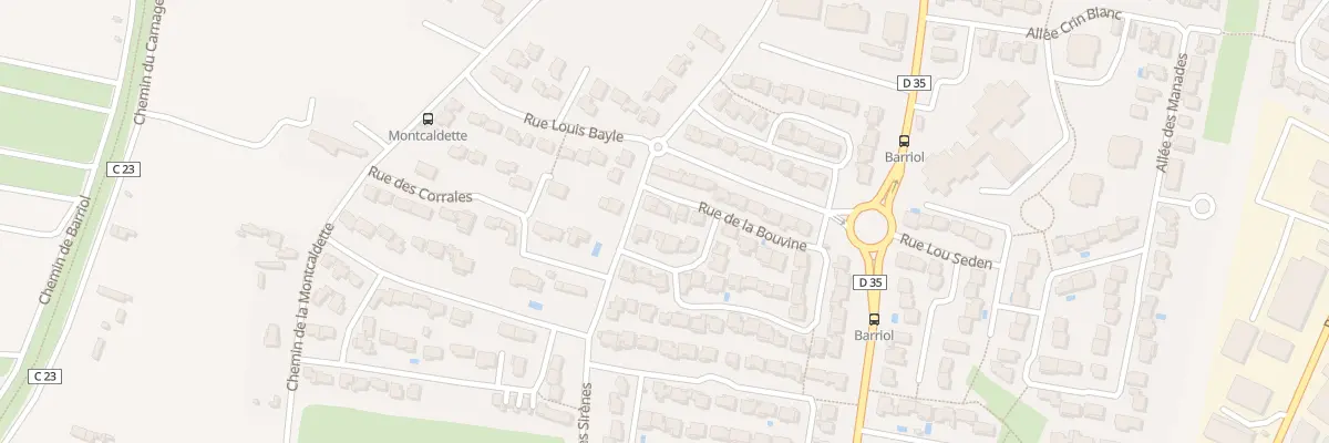 Plan du 15 Rue de la Bouvine à Arles