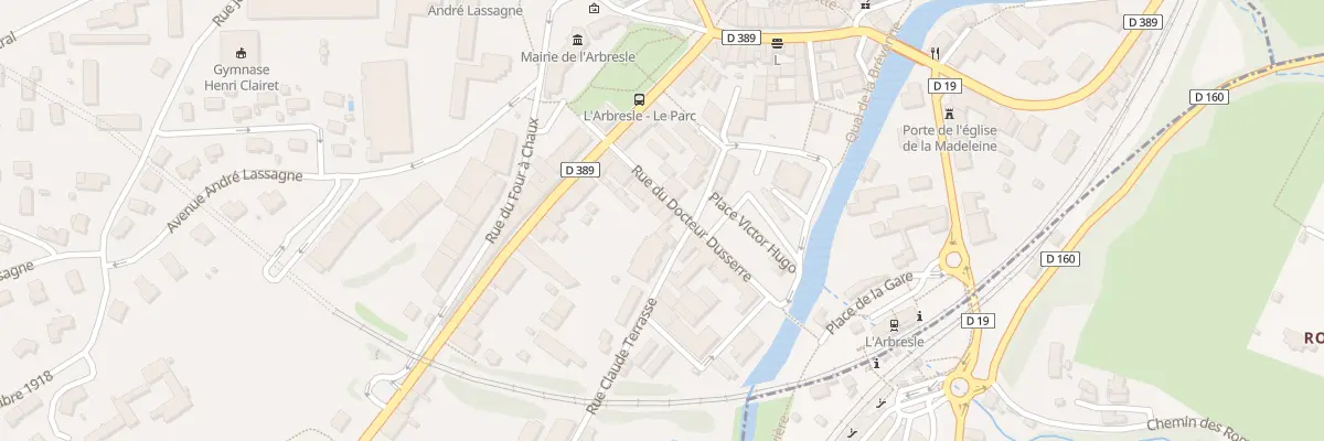 Plan du 12 Rue du Doc Dusserre à L’Arbresle