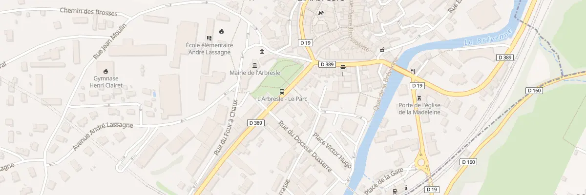 Plan du 11 Rue Gabriel Péri à L’Arbresle