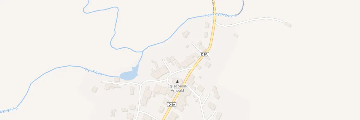 Plan du 13 Pl de l’Eglise à Haudrecy