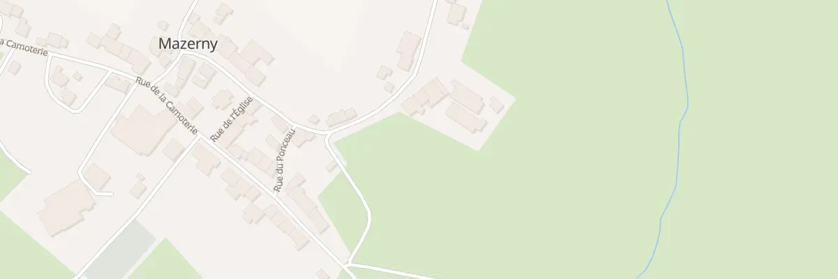 Plan du 2 Rue du Chateau à Mazerny
