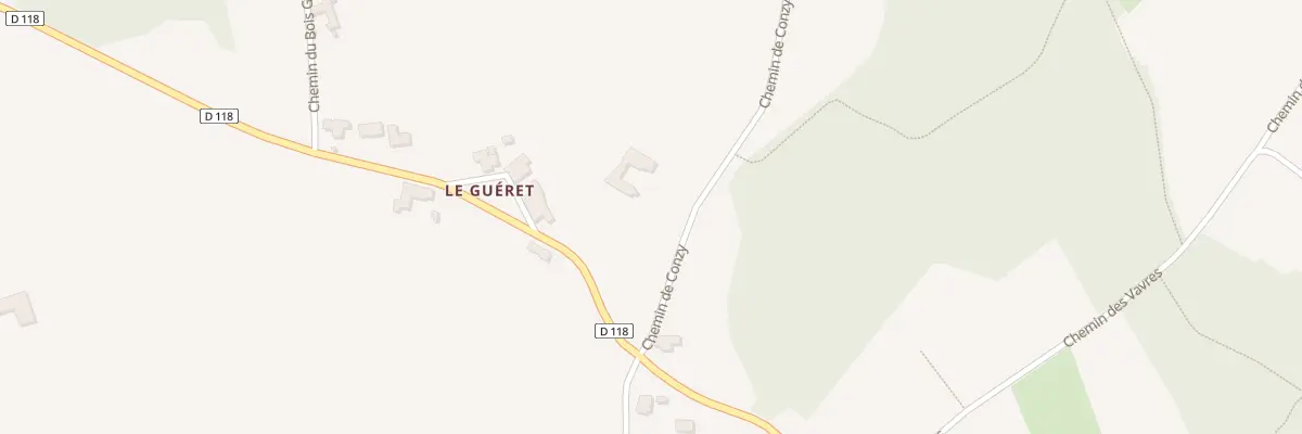 Plan du 49 Che de Conzy à Saint-Germain-Nuelles