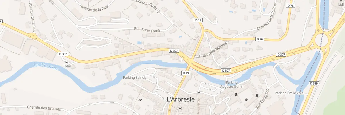 Plan du 3 Rue de Paris à L’Arbresle