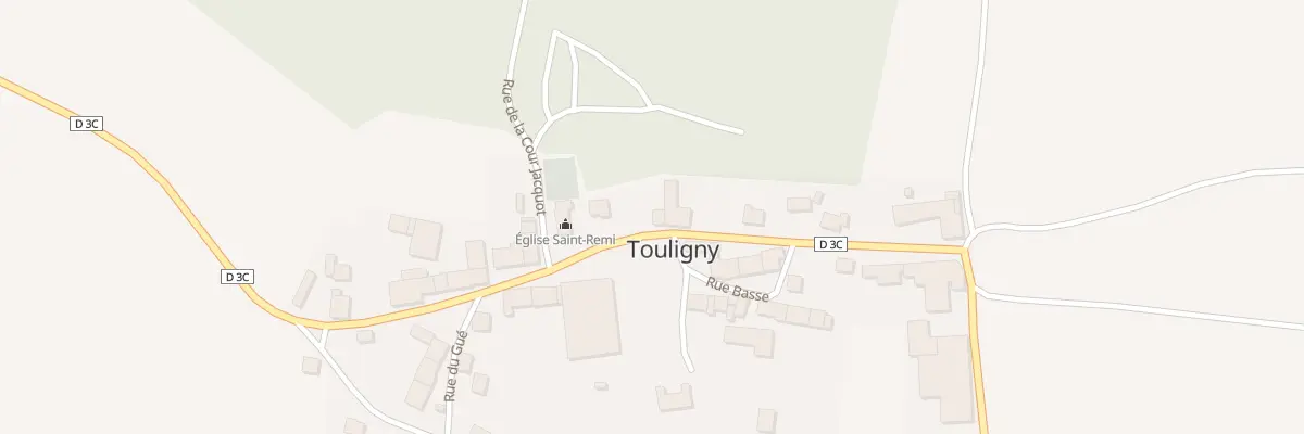 Plan du 18 Rue Haute à Touligny
