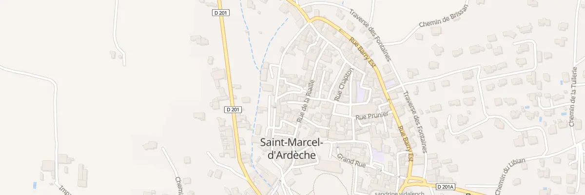 Plan du 6238 Pl du Languedoc à Saint-Marcel-d’Ardèche