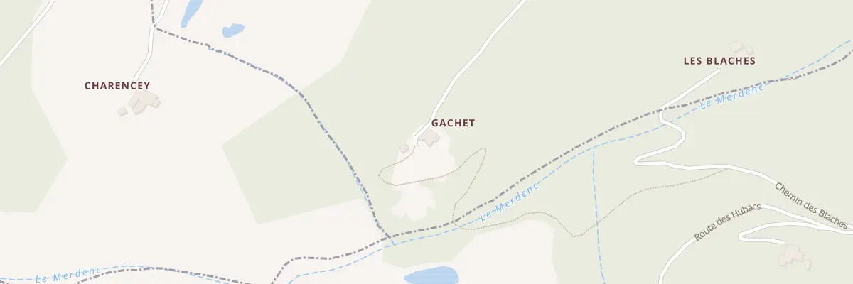 Plan du 665 Che de Gachet le Haut à Bozas