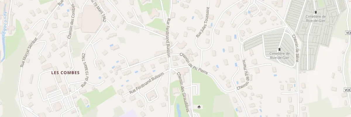 Plan du 5031B Rue Ferdinand Buisson à Rive-de-Gier