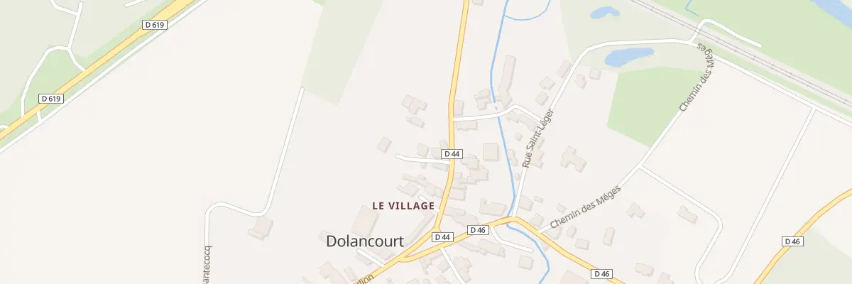 Plan du 18 Rue de la Vallee du Landion à Dolancourt