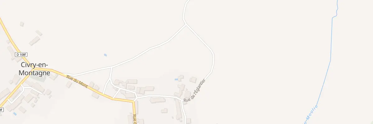 Plan du 9 Rue des Sabines à Civry-en-Montagne