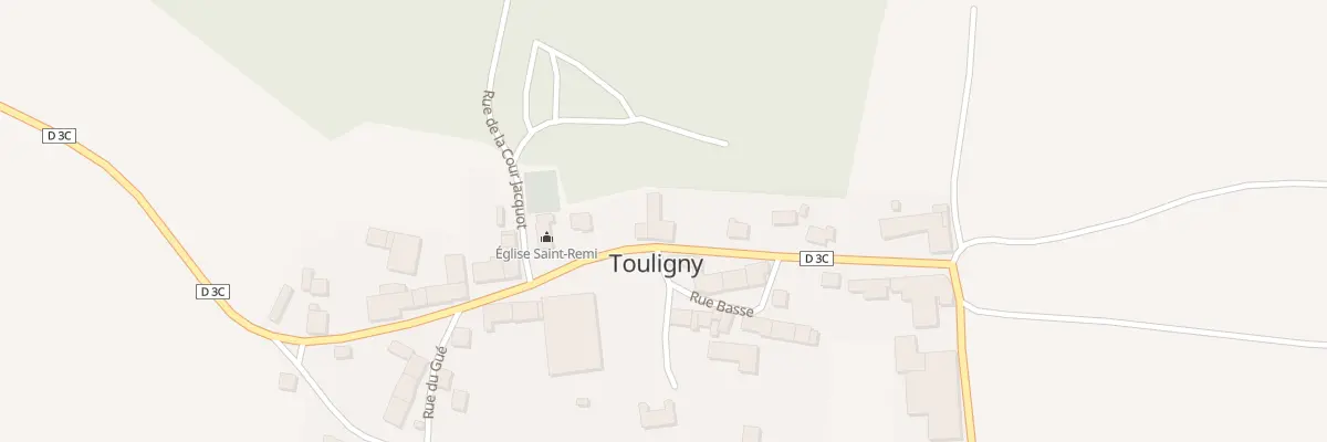 Plan du 16 Rue Haute à Touligny