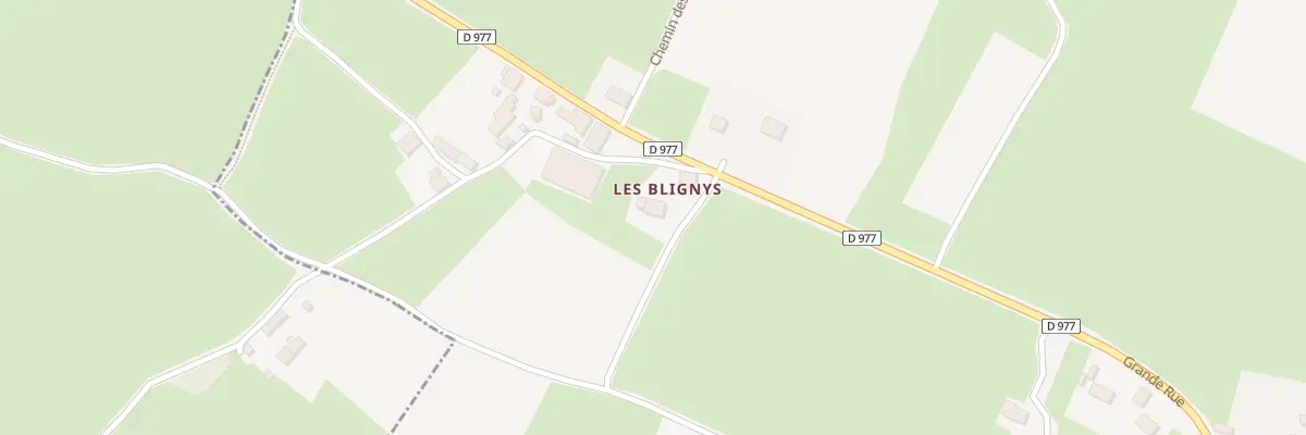Plan du 5051 Les Blignys à Cersot