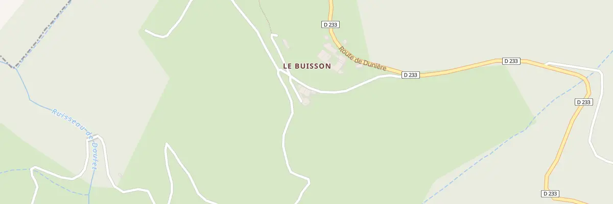 Plan du 5065T Le Buisson à Saint-Michel-de-Chabrillanoux