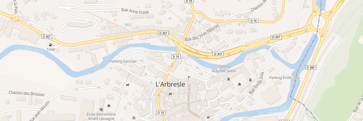 Plan du 54 Rue Charles de Gaulle à L’Arbresle