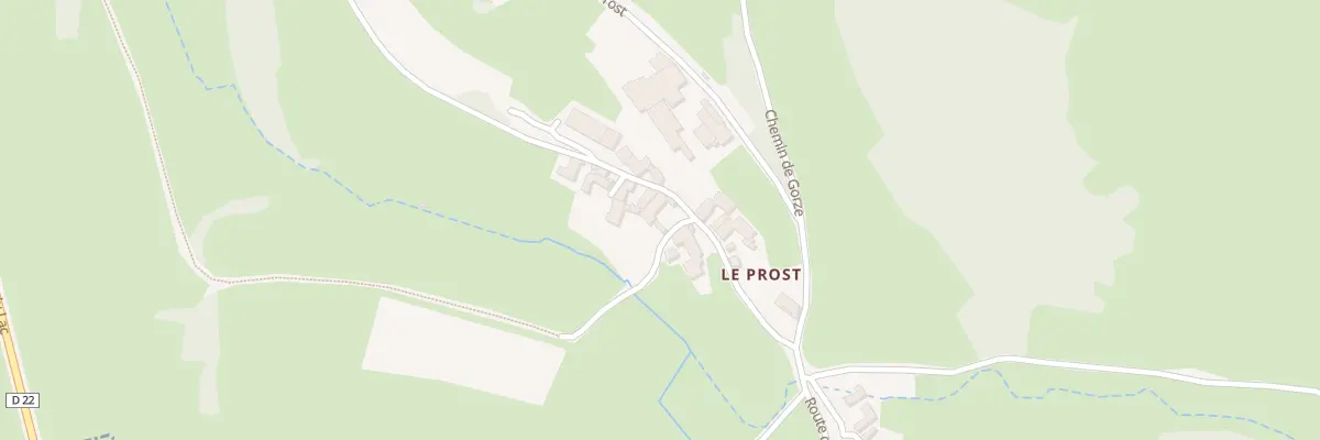 Plan du 5075 Le Prost à Saint-Point