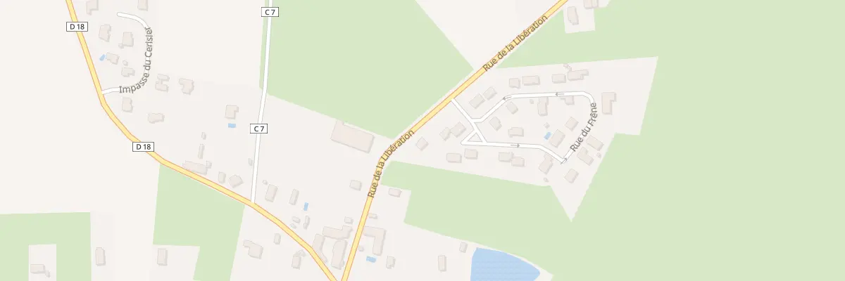 Plan du 10 Rue de la Libération à Vandenesse-en-Auxois