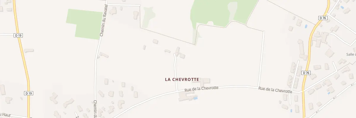 Plan du 348 Rue de la Chevrotte à Saint-Germain-Nuelles