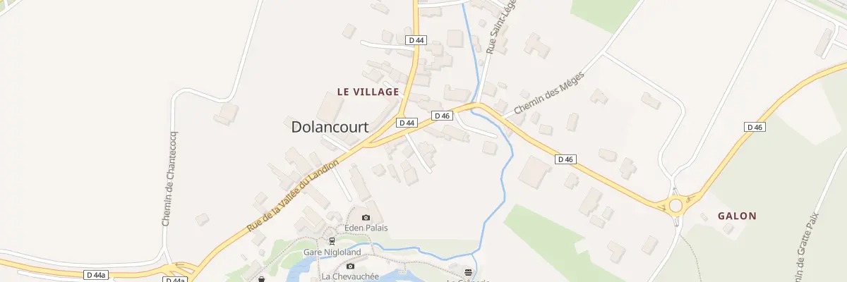 Plan du 1 Imp de la Prairie à Dolancourt