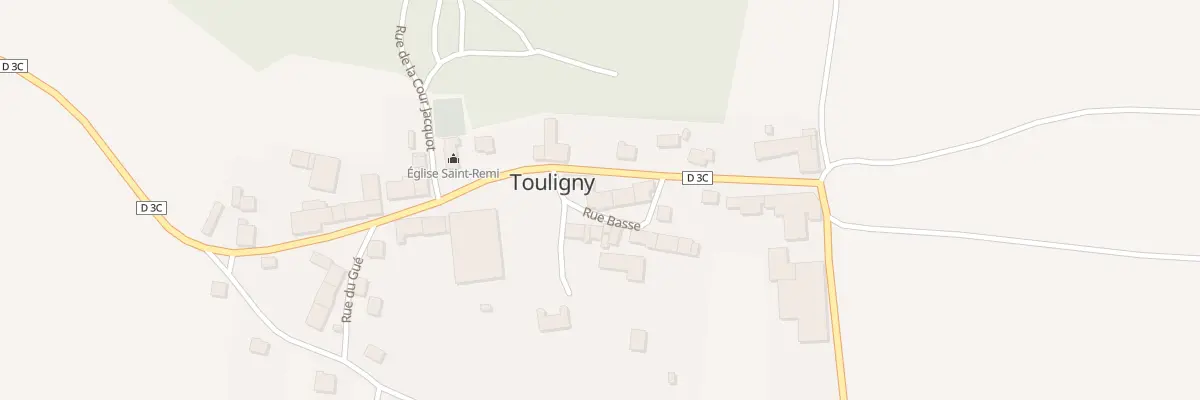 Plan du 19 Rue Haute à Touligny
