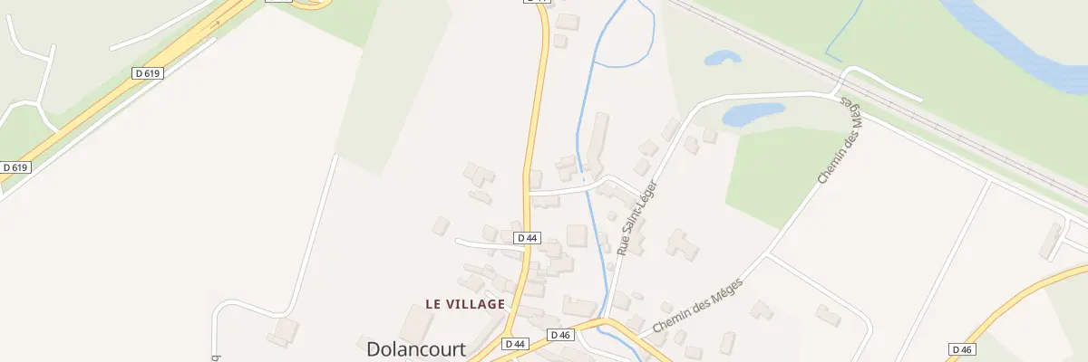 Plan du 9 Rue de la Vallee du Landion à Dolancourt