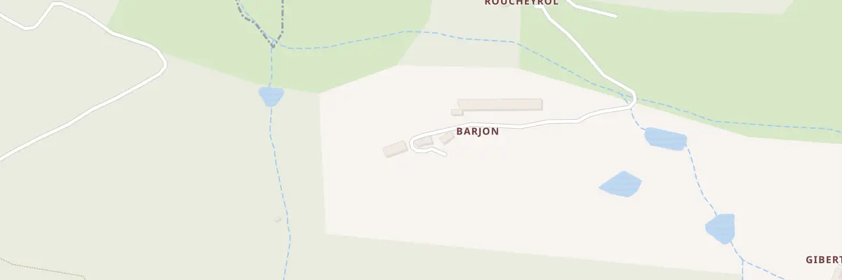 Plan du 5706 Barjon à Lamastre