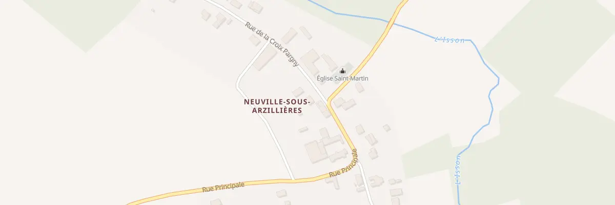 Plan du 4 Rue Principale à Arzillières-Neuville