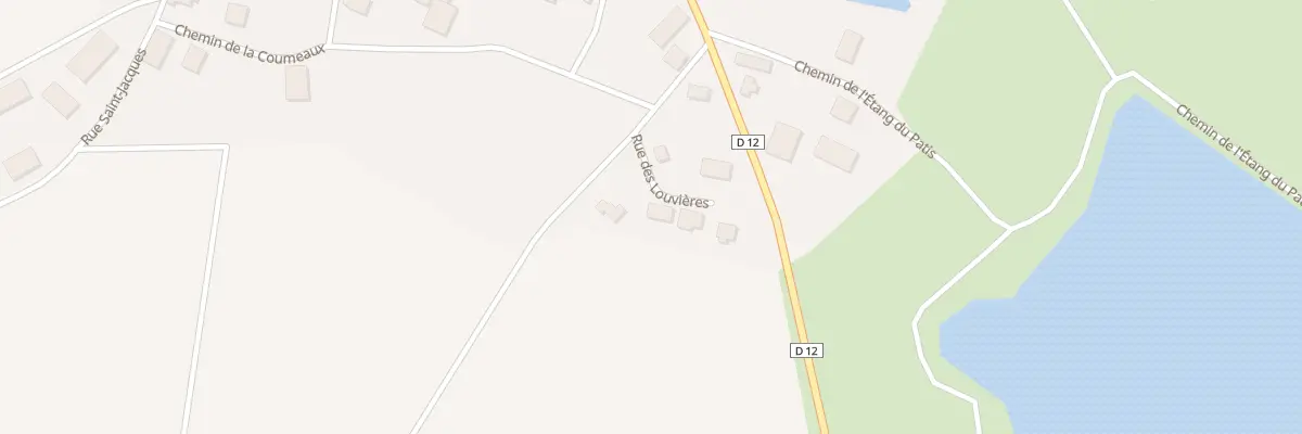 Plan du 106 Lot des Louvieres à Bligny